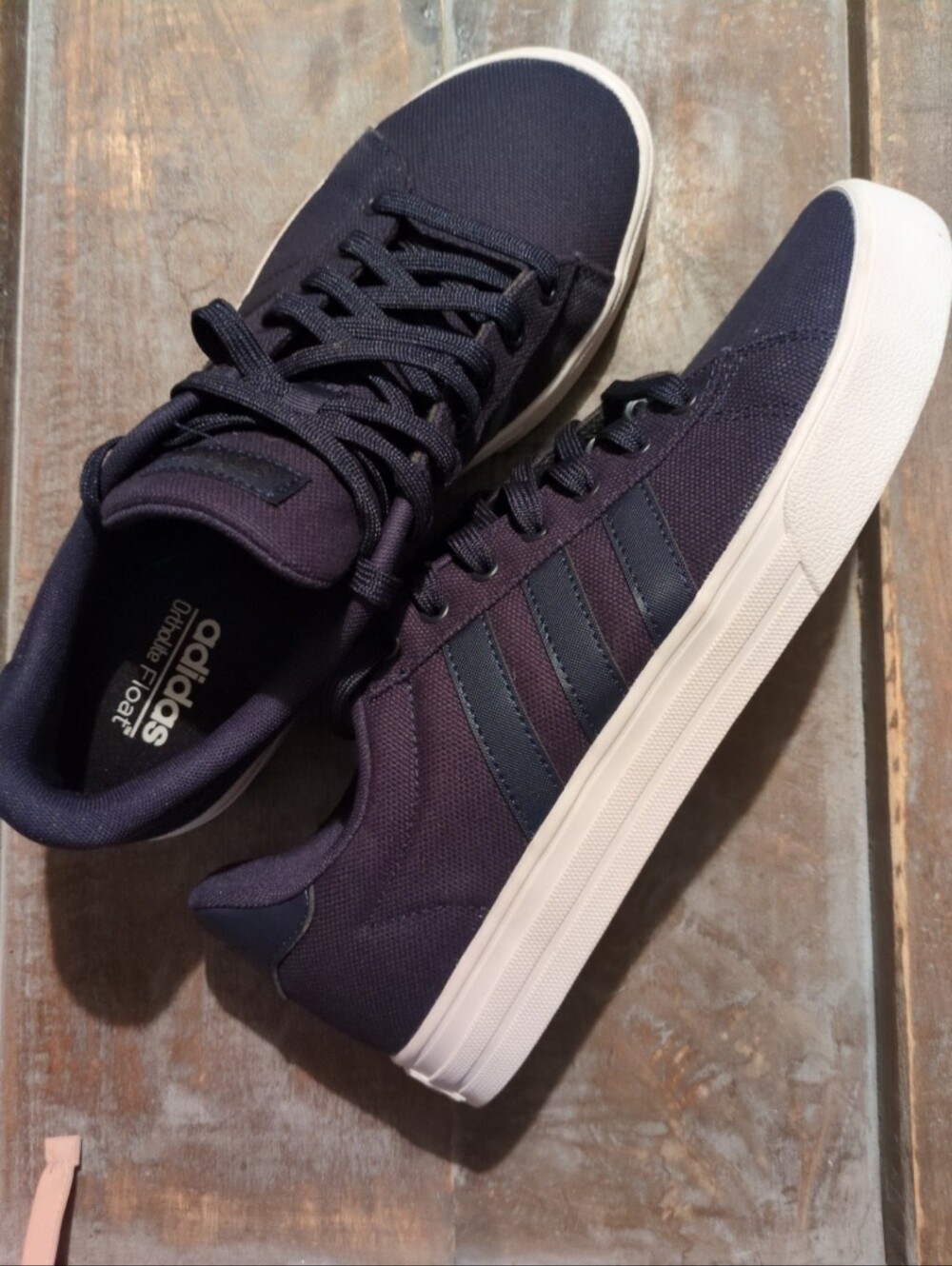 Adidas lace up ortholite float sneakers